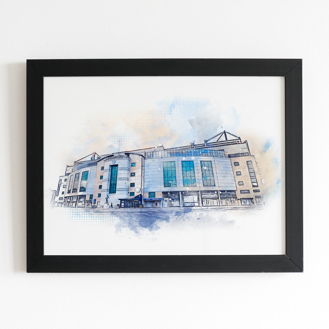 Chelsea F.C. Football Poster Print Stamford Bridge Print 