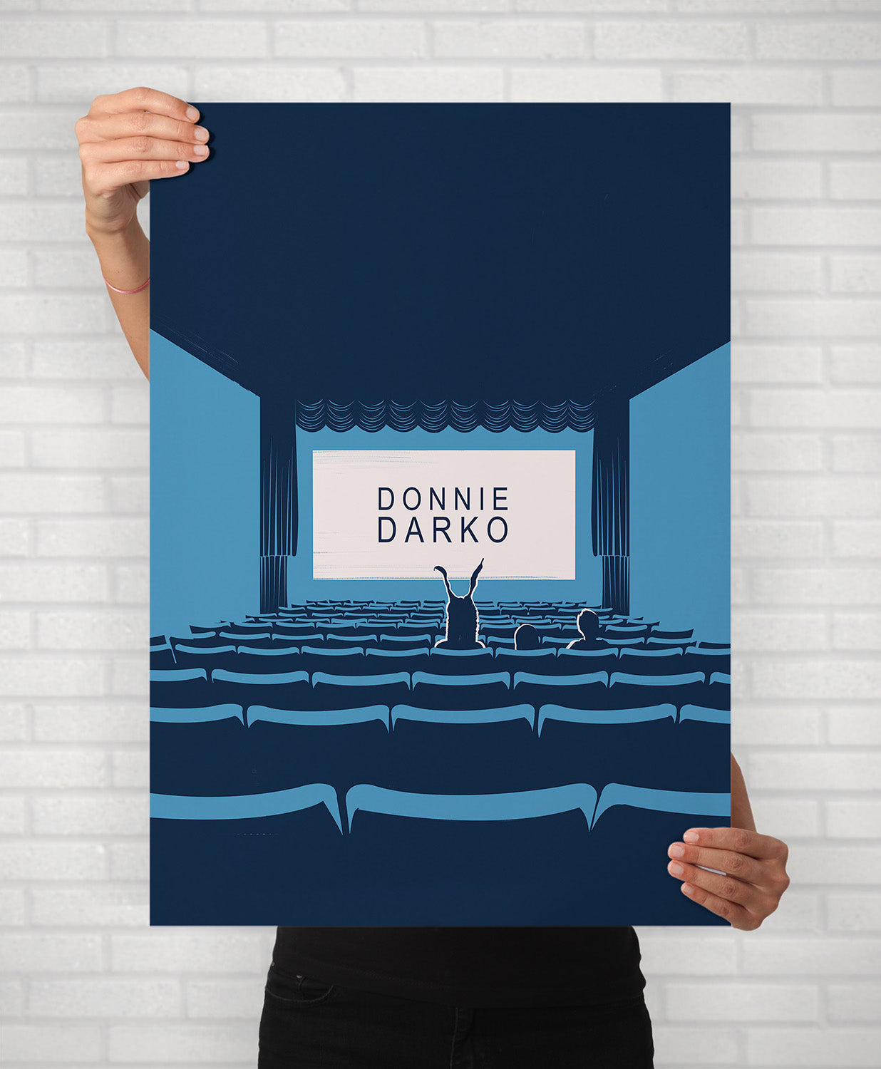 Donnie Darko Minimal Framed Movie Illustrated Poster