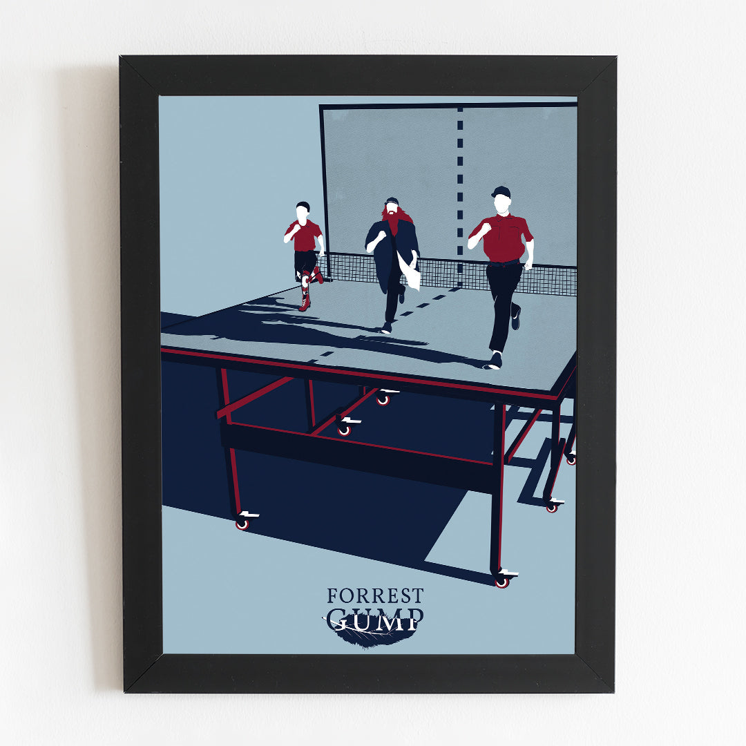 Forrest Gump Poster | Minimal Movie Illustrated Print