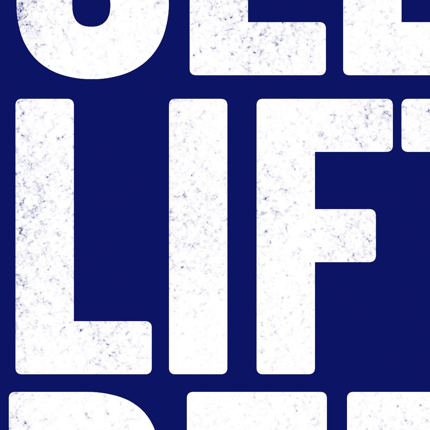 Eat Sleep Lift Repeat Print | Motivational Typography Illustrated Poster
