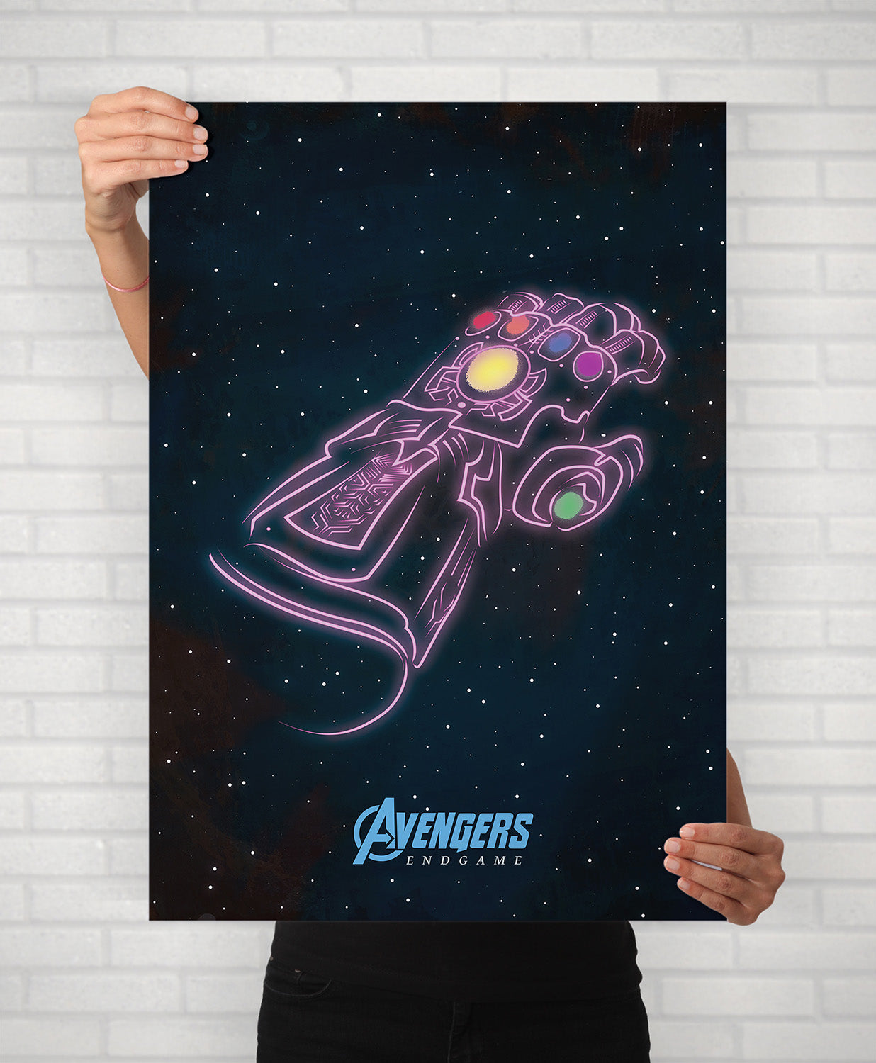 Avengers Endgame Minimal Movie Illustrated Poster