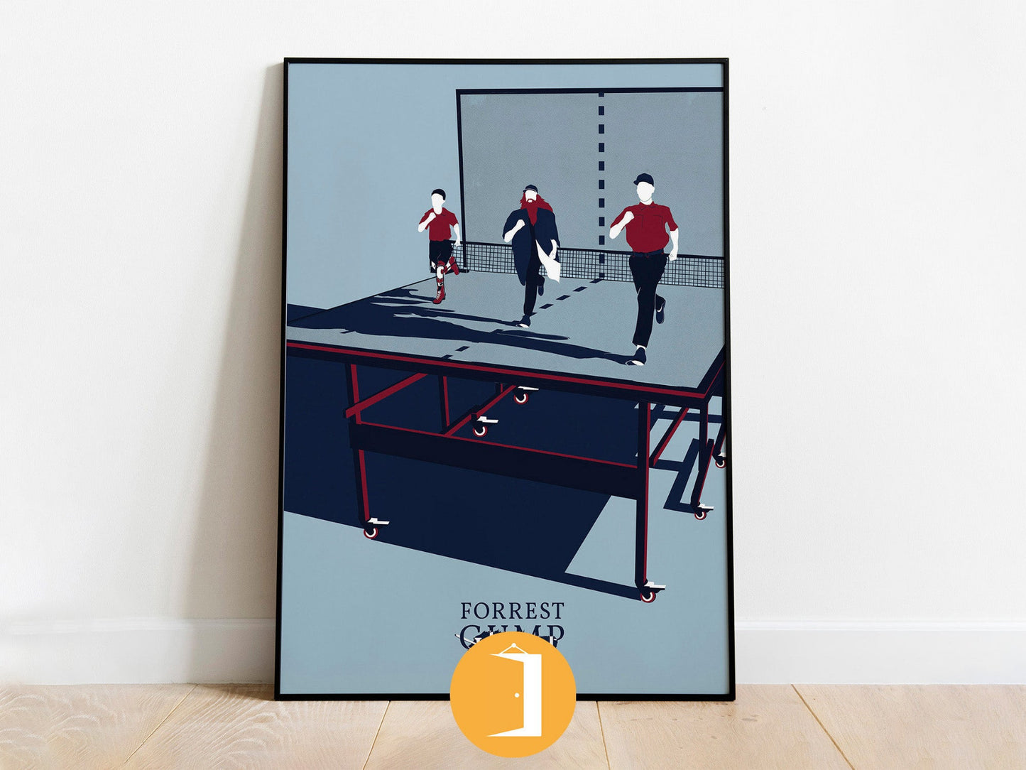 Forrest Gump Poster | Minimal Movie Illustrated Print