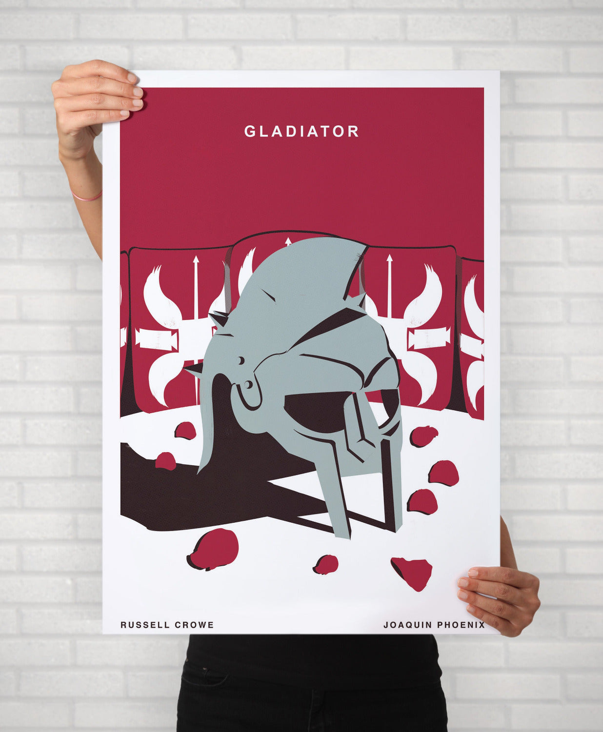 Gladiator Poster | Minimal Movie Illustrated Print