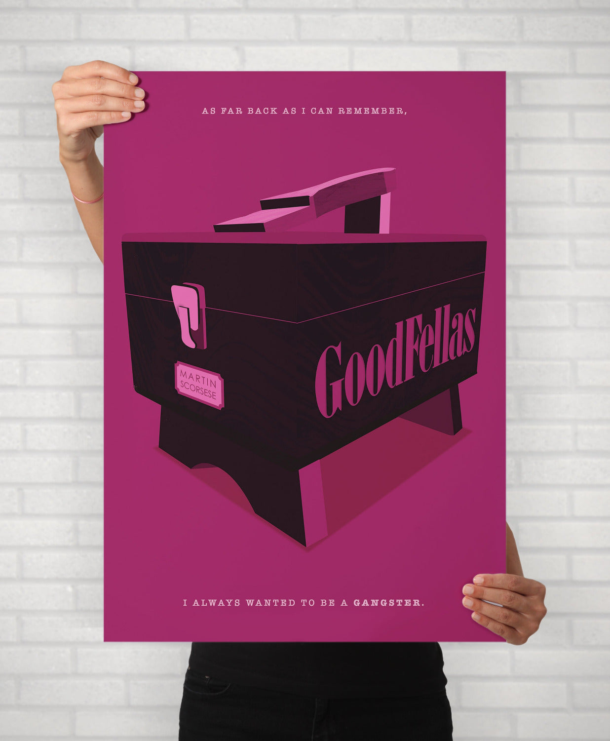 Goodfellas Alternative Poster | Film Prints | Minimal Movie Illustrated Print