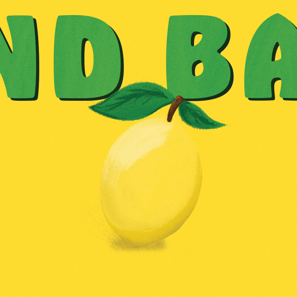 When Life gives You Lemons Comedy Quote Typography Illustrated Poster