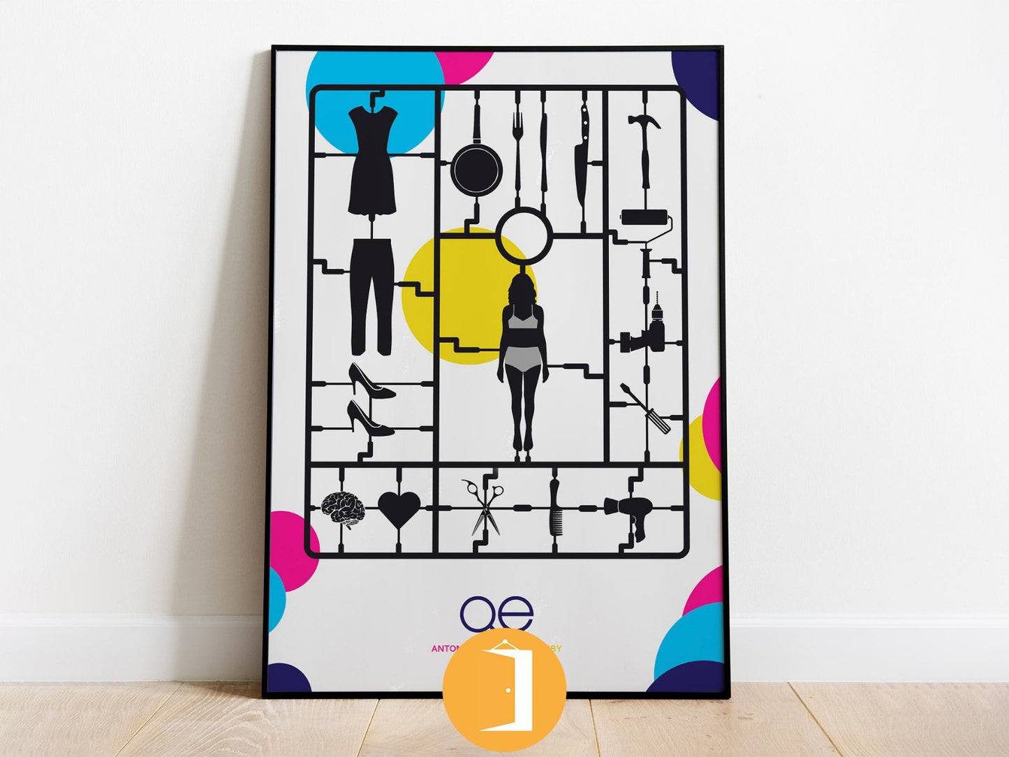 Queer Eye Poster Art | Minimal Illustrated TV Netflix Print