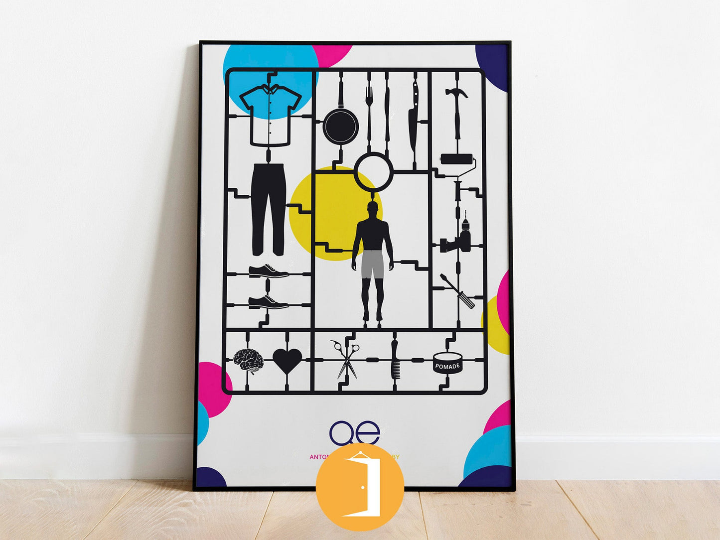 Queer Eye Poster Art | Minimal Illustrated TV Netflix Print