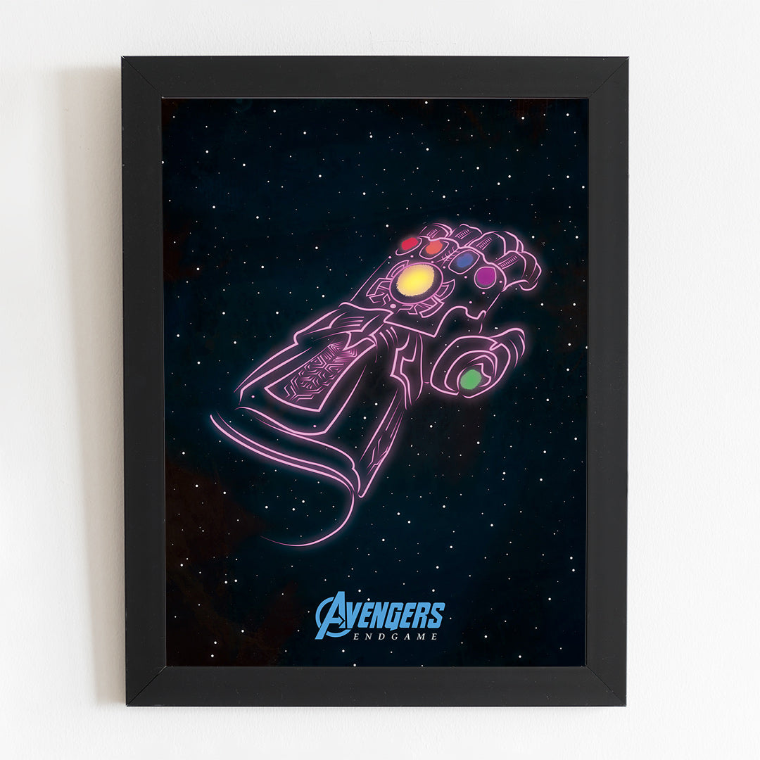 Avengers Endgame Minimal Movie Illustrated Poster