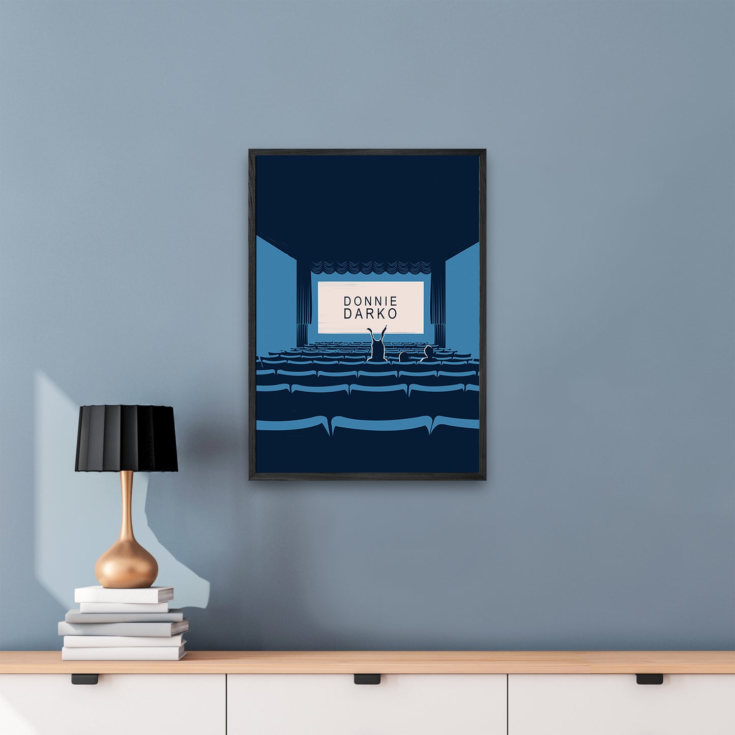 Donnie Darko Minimal Framed Movie Illustrated Poster