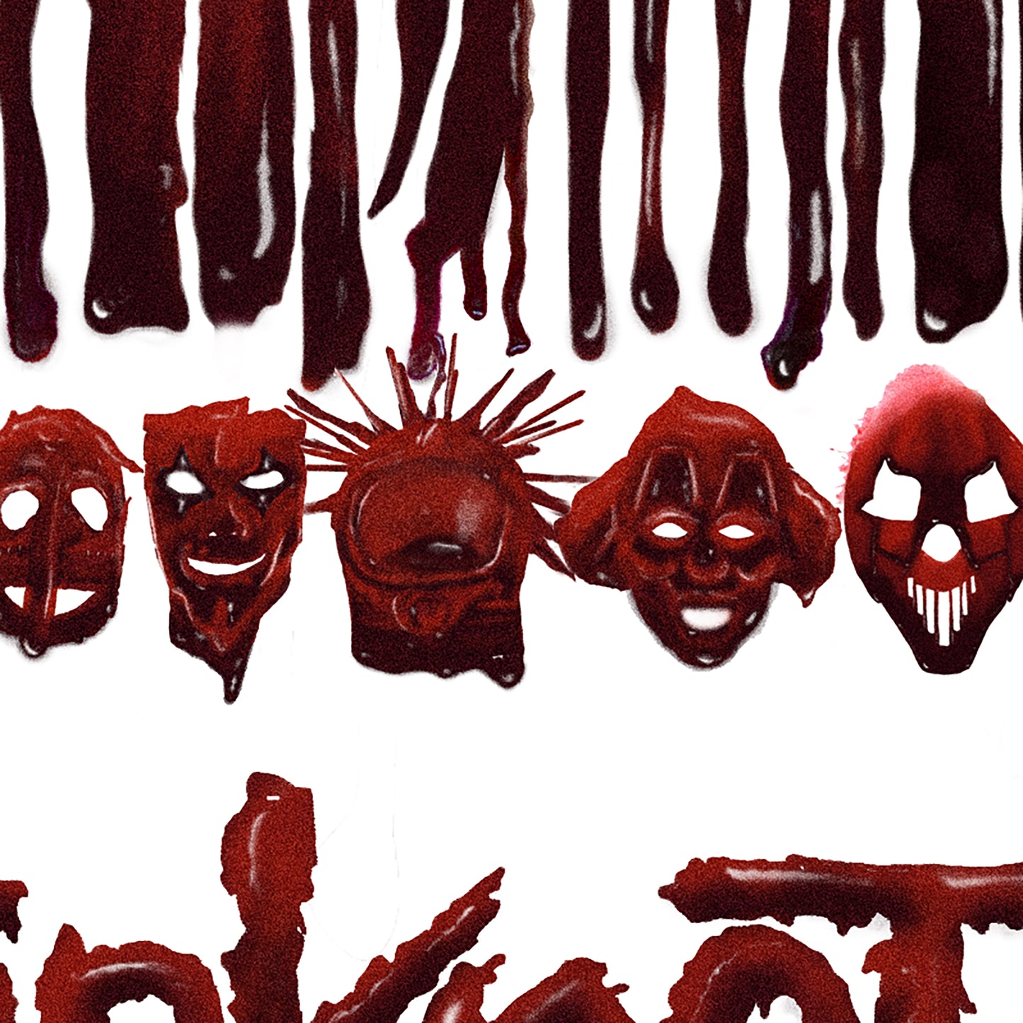 Slipknot Poster | Self-Titled 25th Anniversary Poster | Illustrated Print |