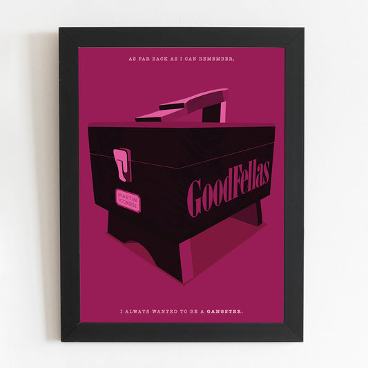 Goodfellas Alternative Poster | Film Prints | Minimal Movie Illustrated Print