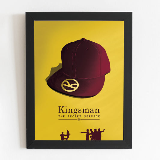 Kingsman Film Poster | Minimalist Movie Illustrated Art Print