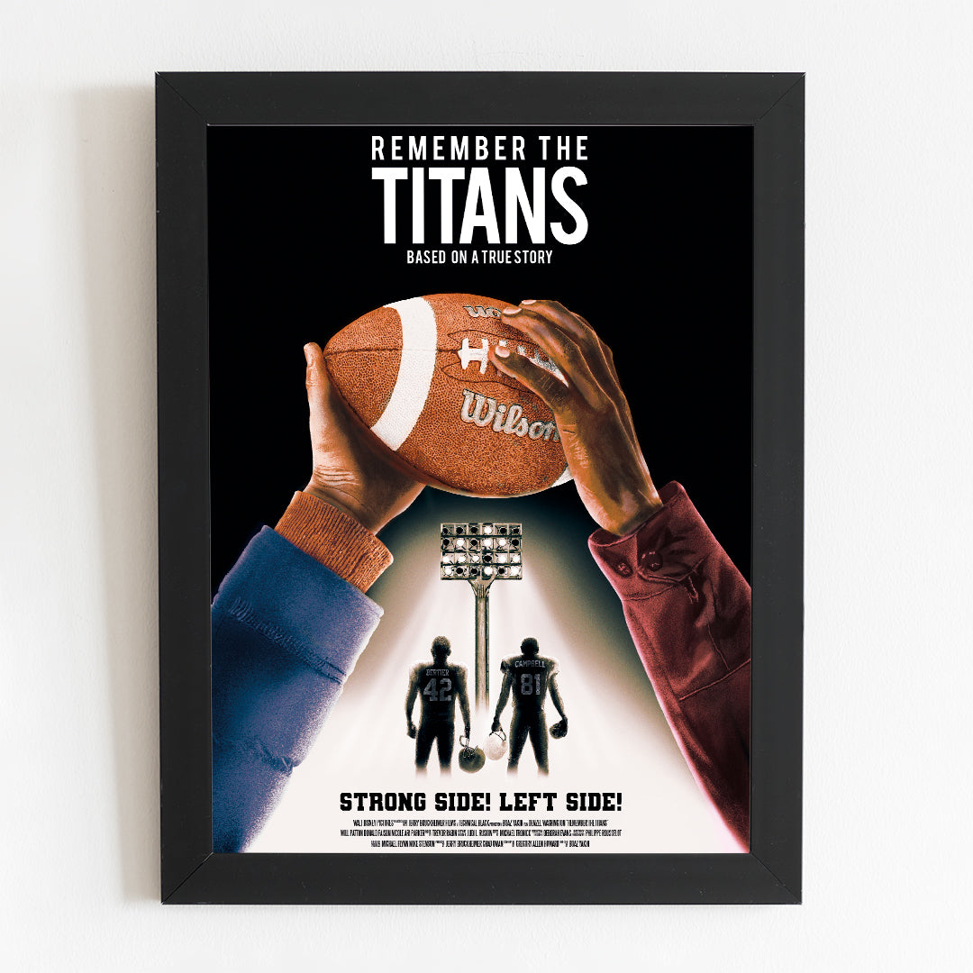 Remember The Titans (2000) Illustrated Movie Poster