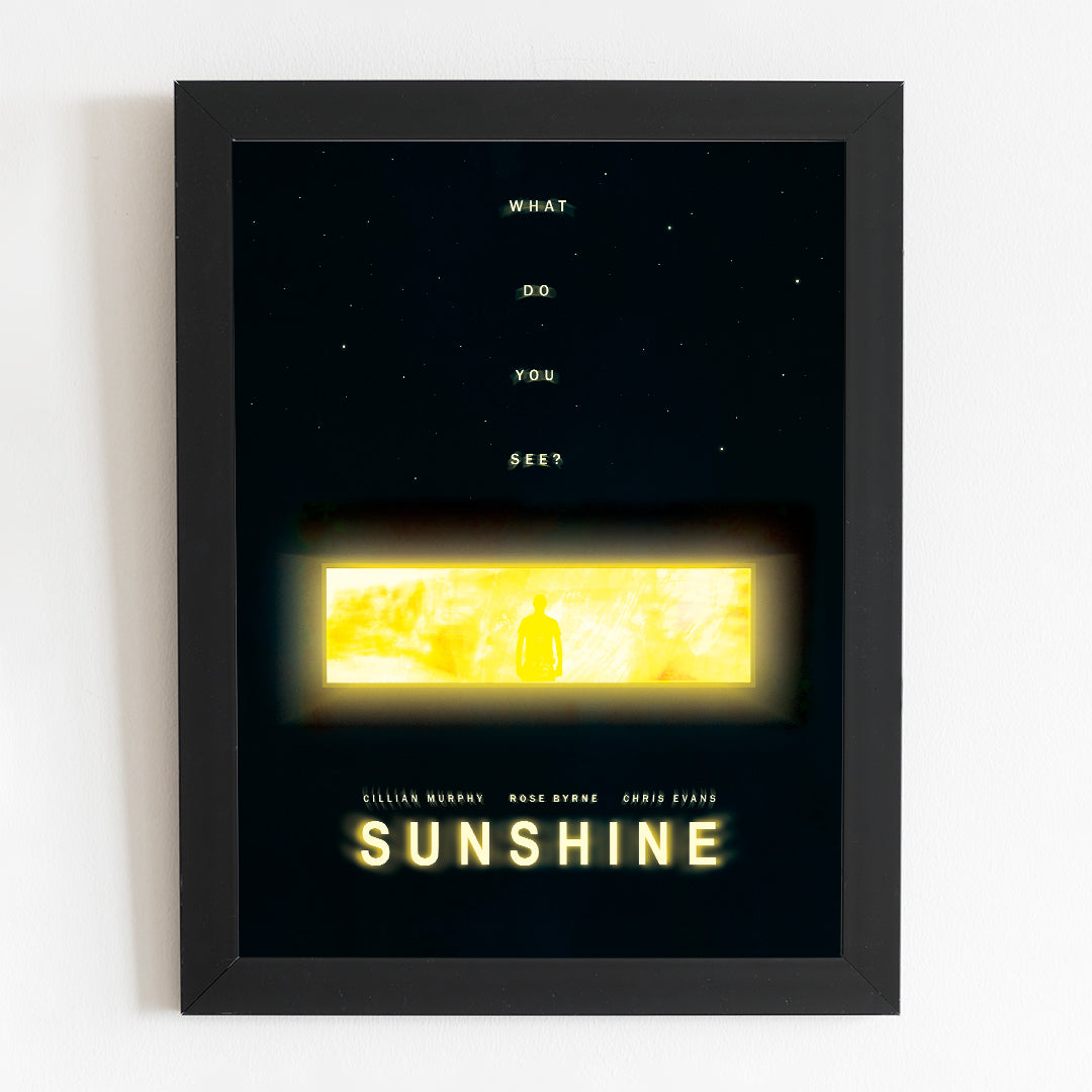 Sunshine Film Poster | Minimal Movie Illustrated Print