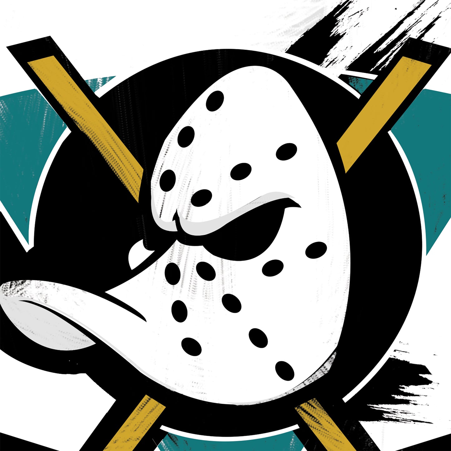 The Mighty Ducks Framed Poster |  Minimalist Film Art