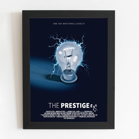 The Prestige Minimal Illustrated Movie Illustrated Poster