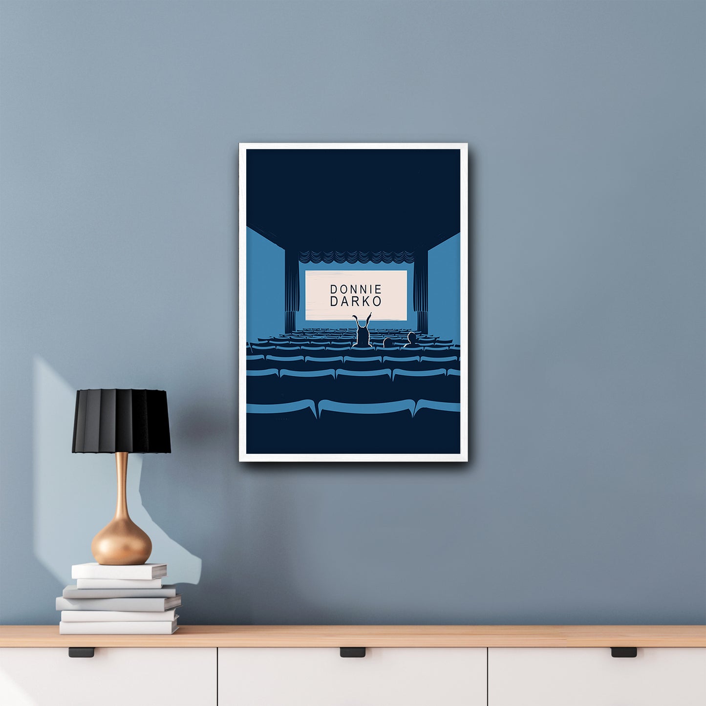 Donnie Darko Minimal Framed Movie Illustrated Poster