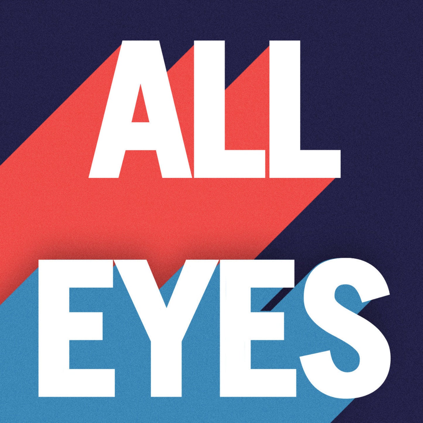 All Eyes On Me  Print | Bo Burnham Poster | Typography Wall Art