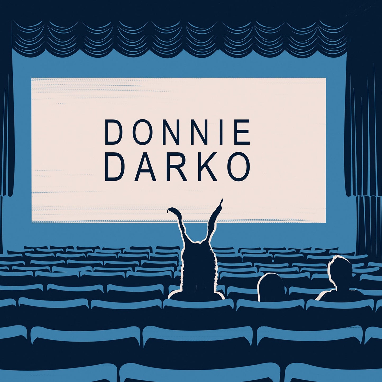 Donnie Darko Minimal Framed Movie Illustrated Poster