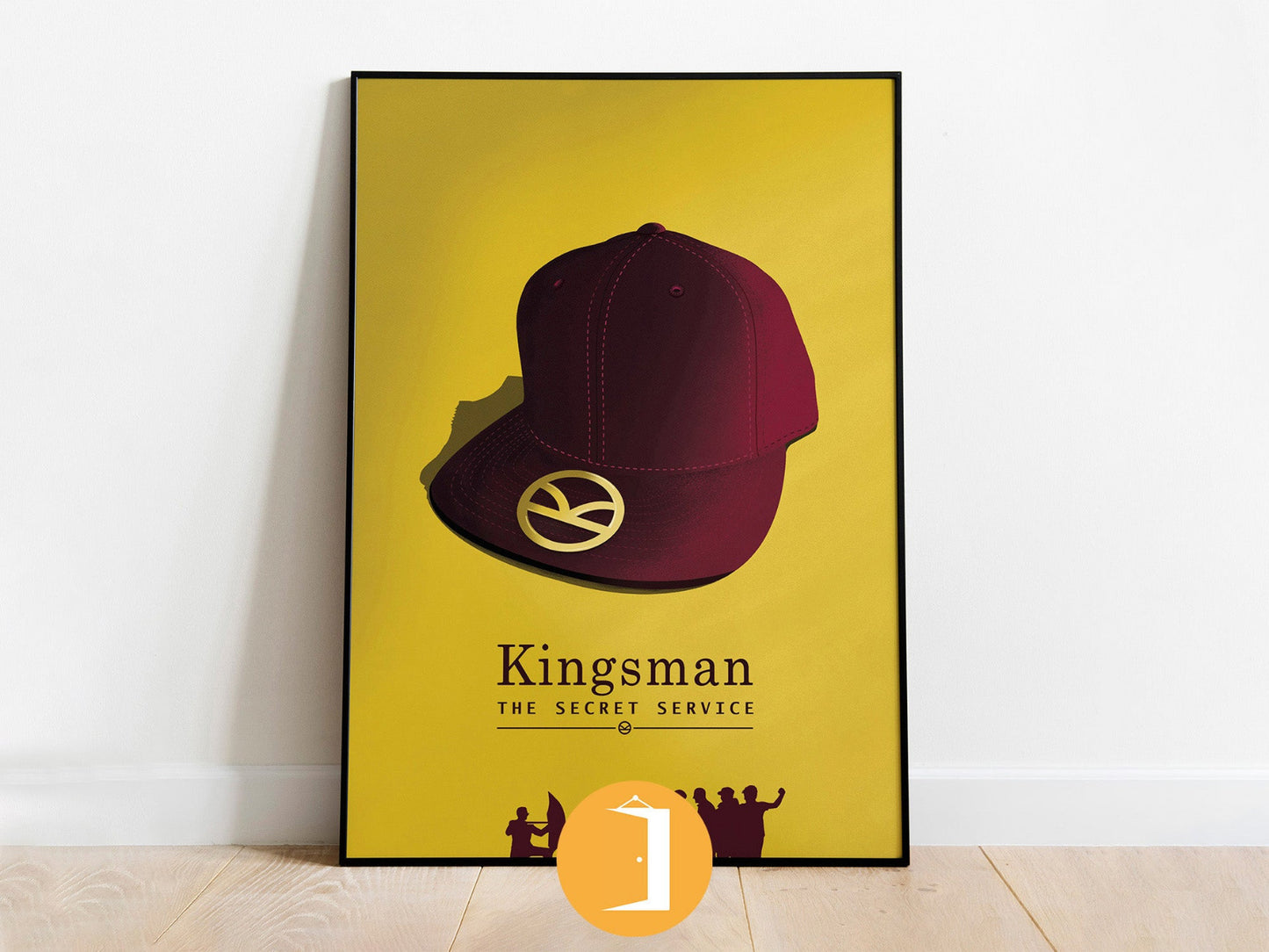 Kingsman Film Poster | Minimalist Movie Illustrated Art Print