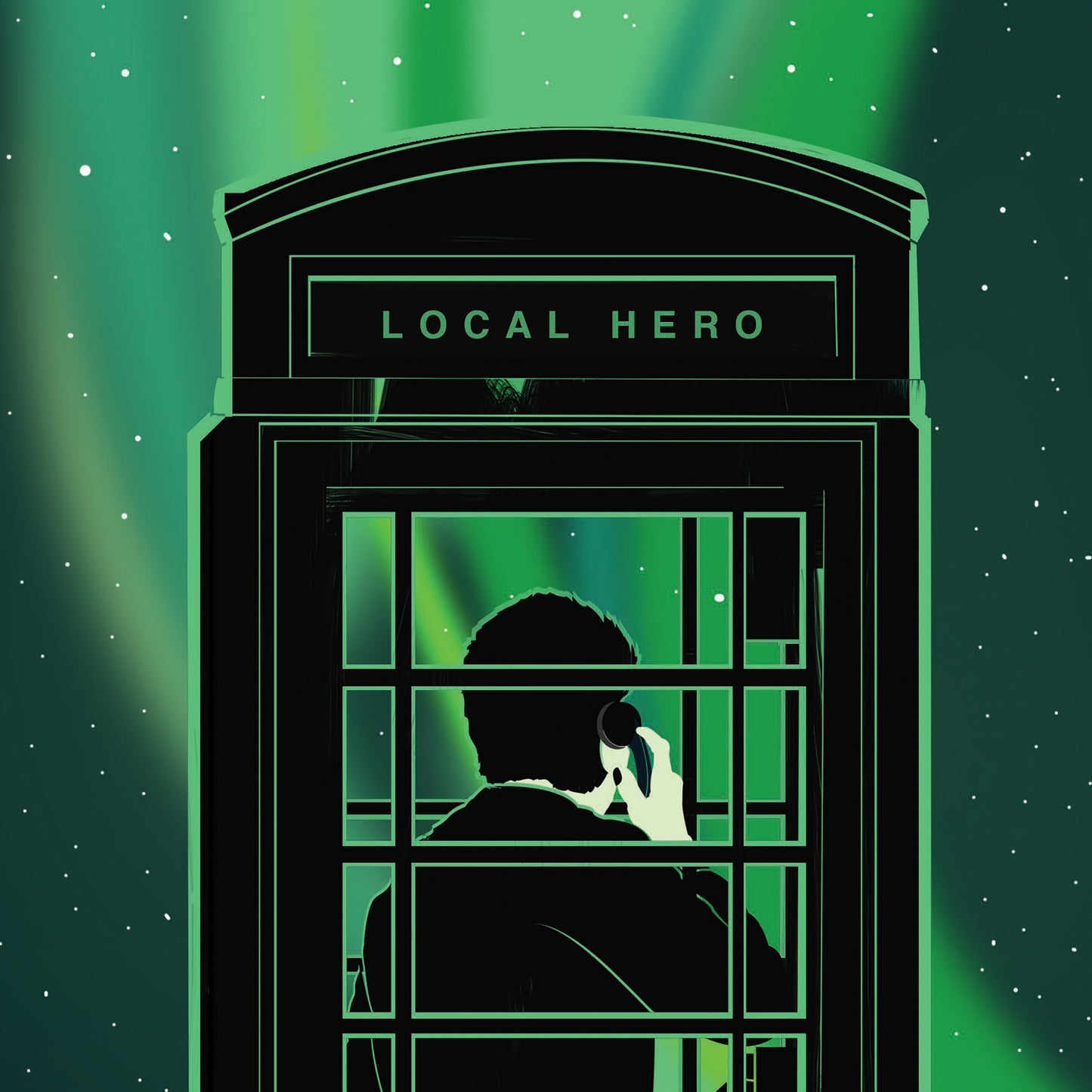 Local Hero Minimal Movie Illustrated Poster