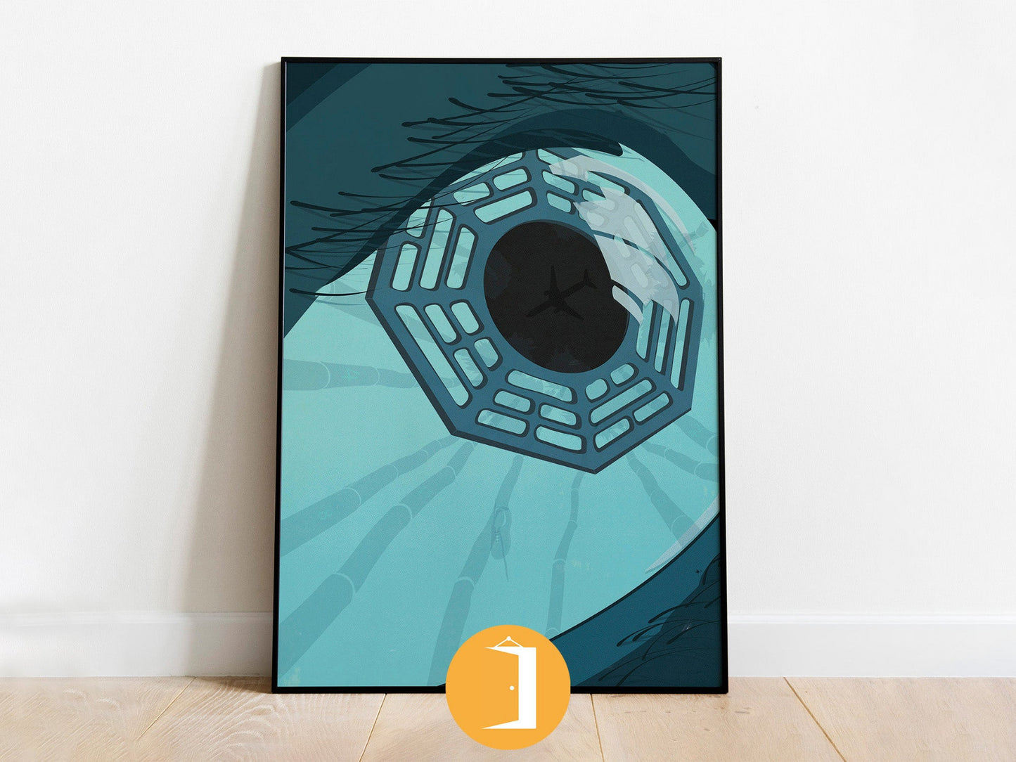 LOST TV Show Minimal Illustrated Poster
