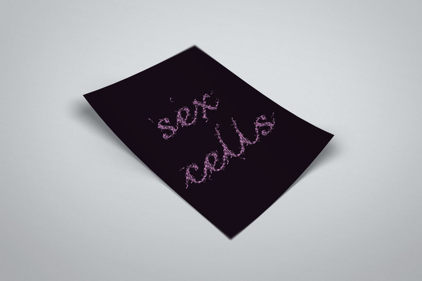 Sex Cells Funny Typography Illustrated Poster