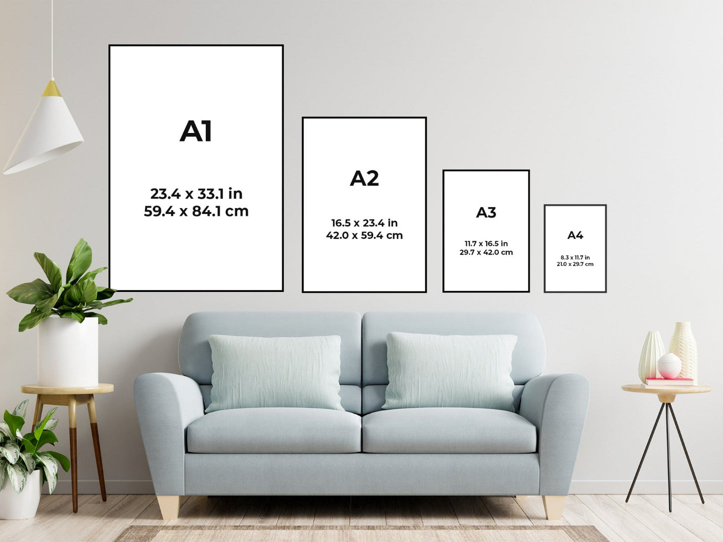 Playstation 4 DualShock Controller Minimal Illustrated Poster