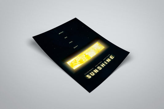 Sunshine Film Poster | Minimal Movie Illustrated Print