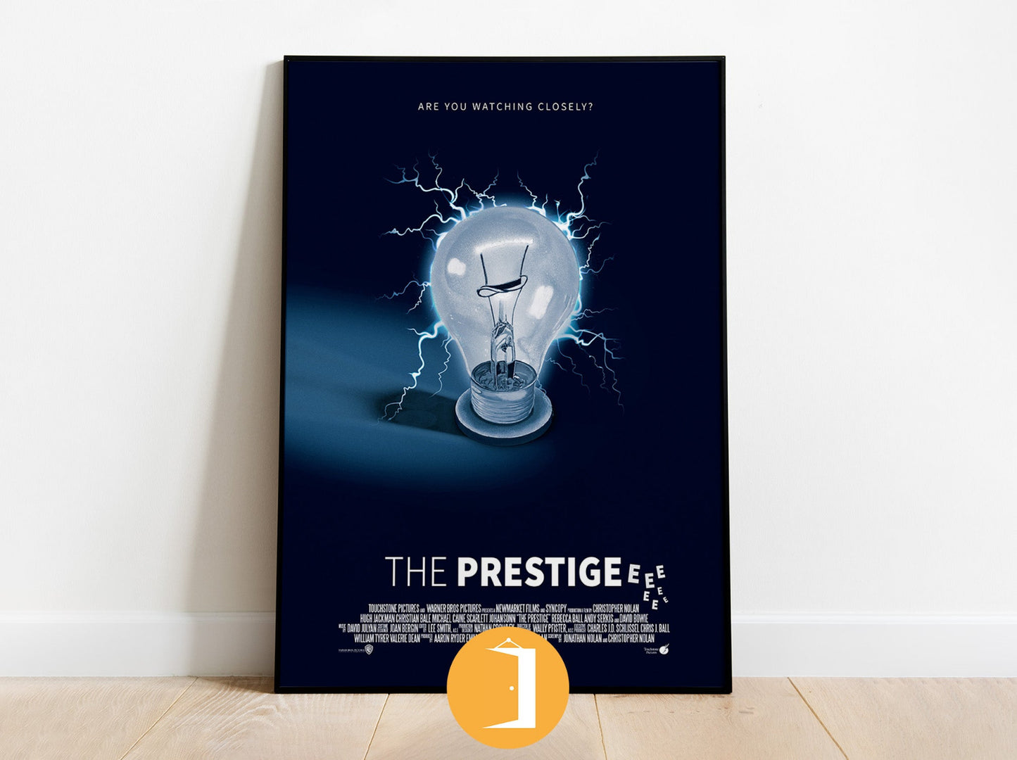 The Prestige Minimal Illustrated Movie Illustrated Poster